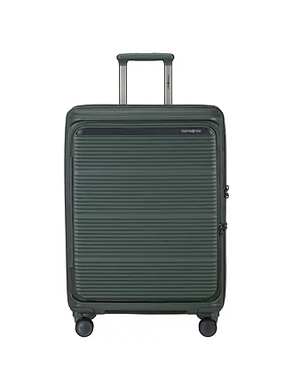 SAMSONITE | Trolley PARALUX SPINNER 67cm erweiterbar Stone Grey | olive